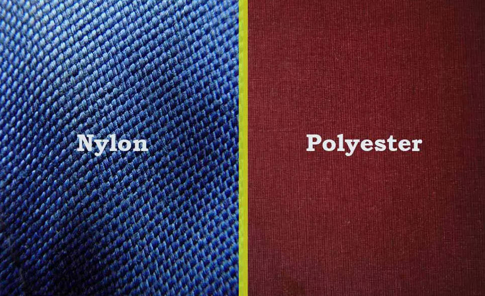 Polyester and nylon fabric