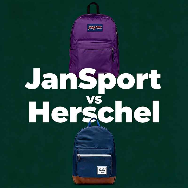 JanSport vs. Herschel: Lee esto antes de elegir tu próxima mochila para el día a día