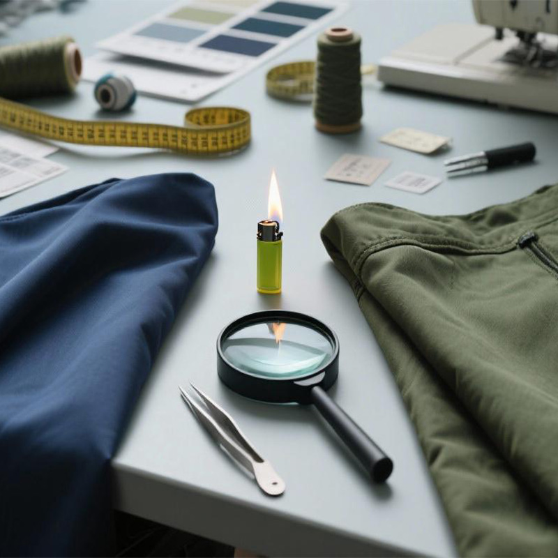 Cómo distinguir el nailon del poliéster