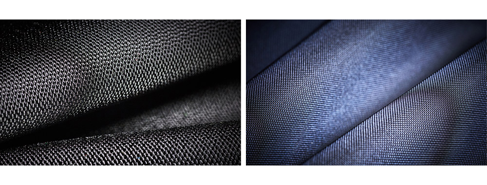 1000D Cordura &reg;  Comparison with 1050D ballistic nylon texture