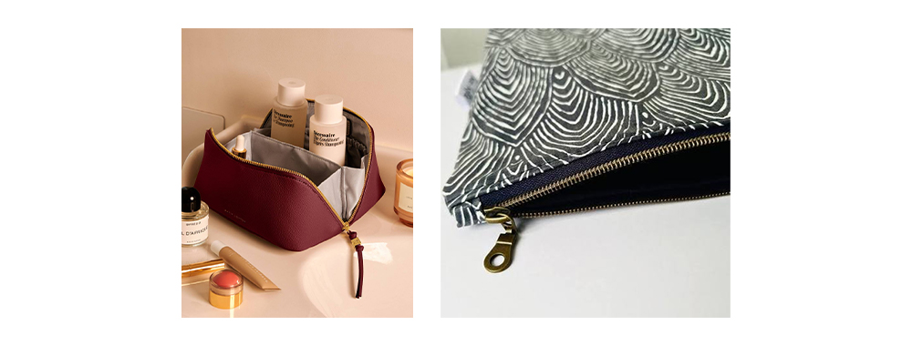  Hardware components for makeup bags